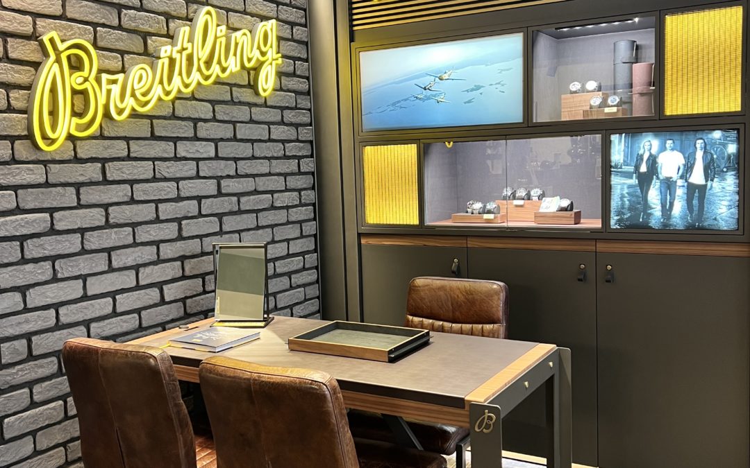 New Breitling corner in store