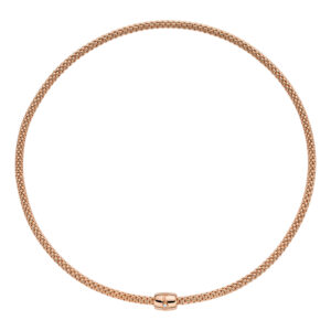 Fope | Halskette Prima Flex'it 750/- Rosegold mit Brillant