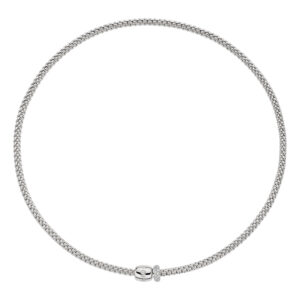 Fope | Halskette Prima Flex'it 750/- Weissgold Brillanten