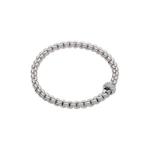 Fope | Flex it Armband in 750 Weissgold mit Diamanten
