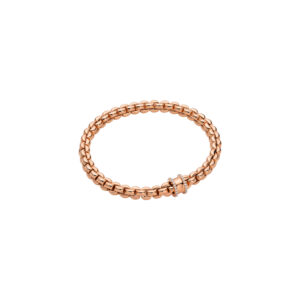 Fope | Flex it Armband in 750 Rosegold mit Diamanten