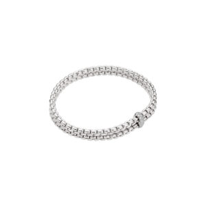 Fope | Flex it Armband in 750 Weissgold mit Diamanten