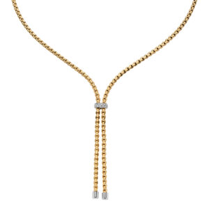 Fope | Y-Kette  Gelbgold 750/- mit Diamanten
